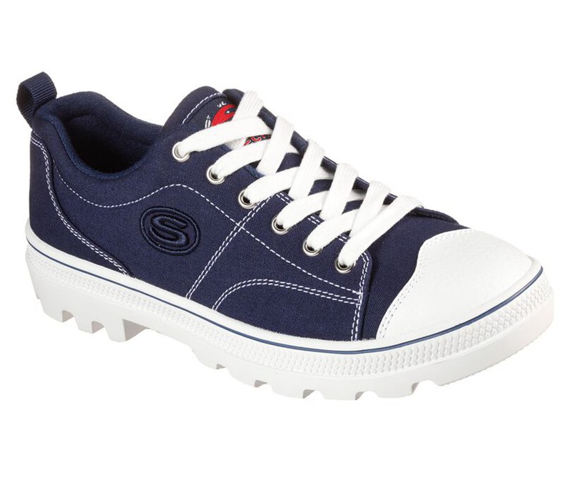 Skechers Roadies - True Roots - Womens Sneakers Navy [AU-DB2468]